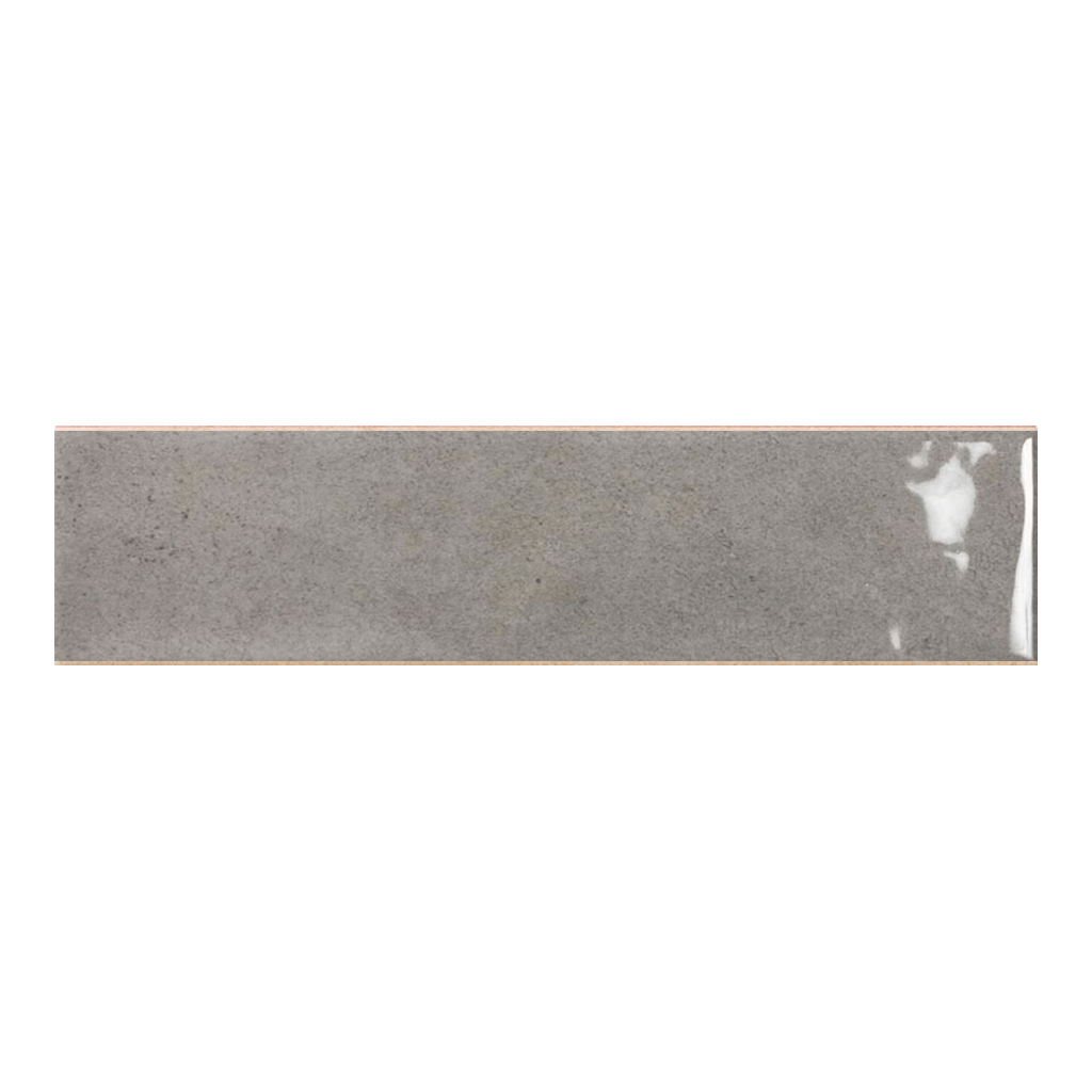Ecoceramic Harlequin Wandtegel 7x28cm Grigio